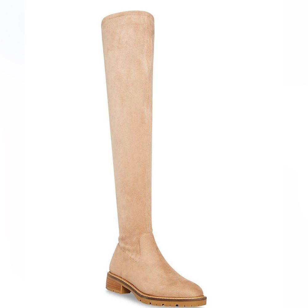 NEW Steve Madden vegan riding boots taupe 7.5